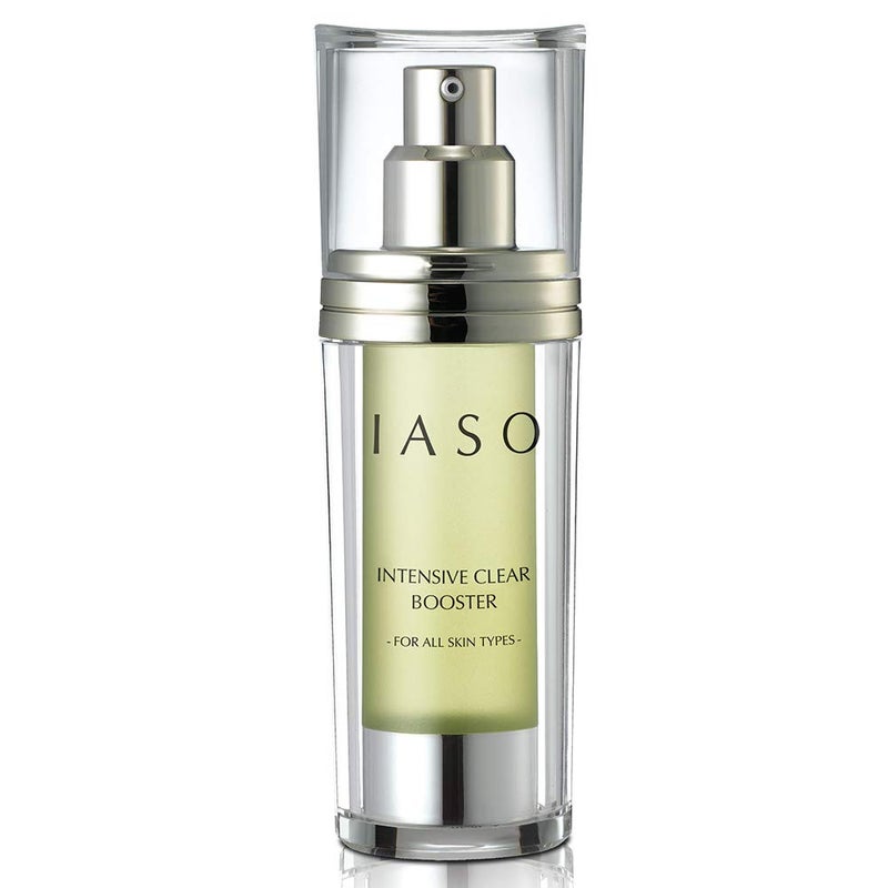 IASO INTENSIVE CLEAR BOOSTER | Skin Retexturizer, Powerful AHA/BHA, Soothing Aloe, Smooth Skin Texture, Skin Stress Rrelief Solutions, All Skin Types, Korean Skin Care, 1.18 oz - Image 1